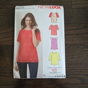 New Look Women's shirt pattern